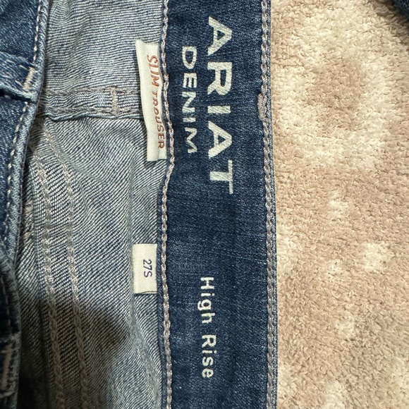 Ariat Blue Boot Cut Jeans Classic Style - Picture 4 of 4